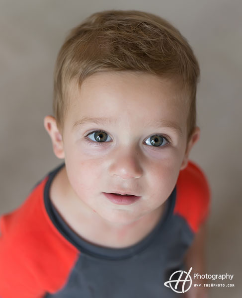 Portrait of baby Julien 