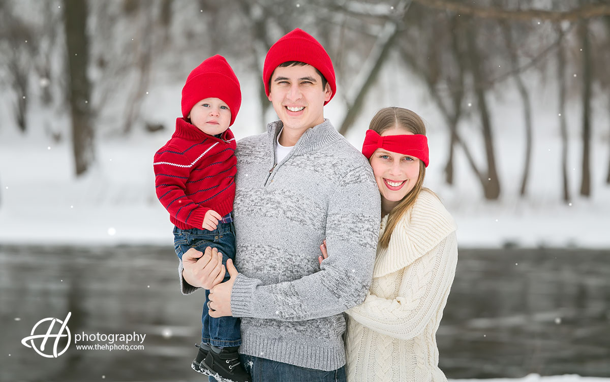 Winter Family Photo Session