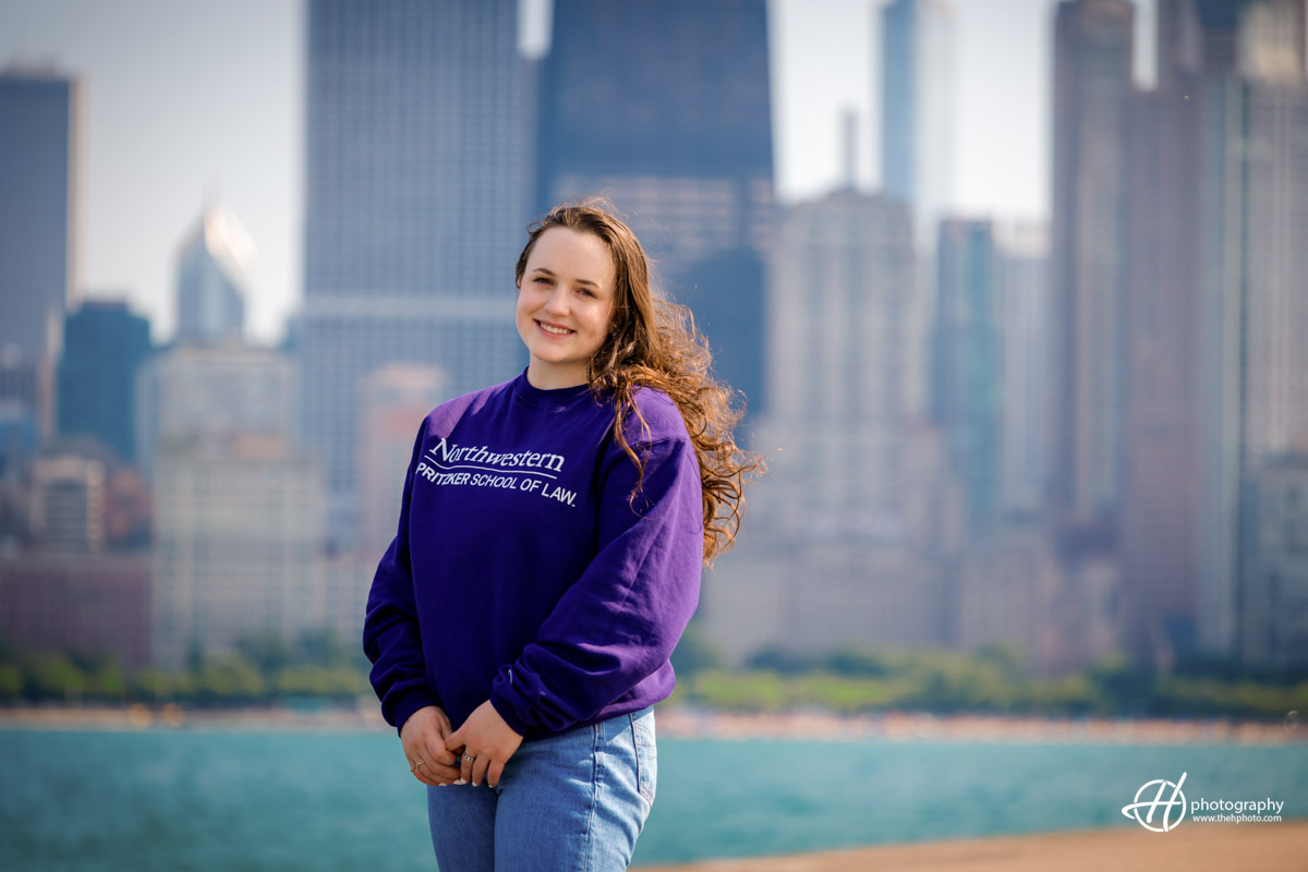 Amelia was admitted to the NorthWestern University to finish her law studies. 