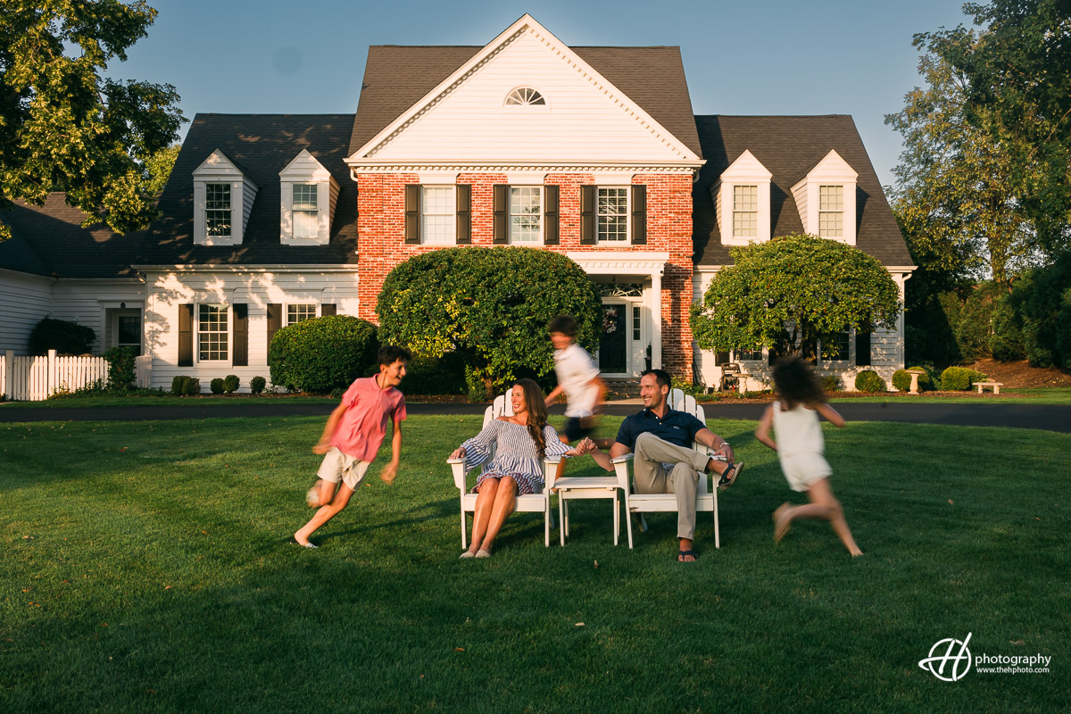 A happy family at the Glen in South Barrington 