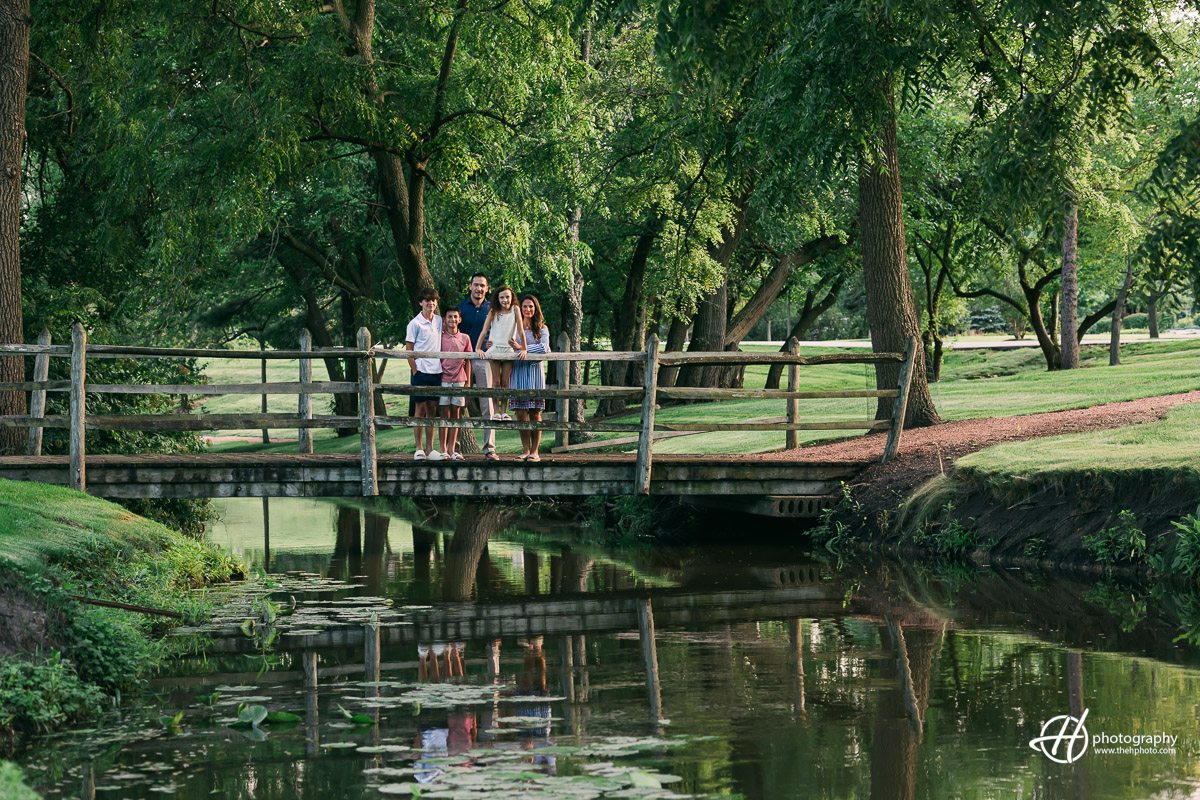 the bridge at the Glen in South Barrington 