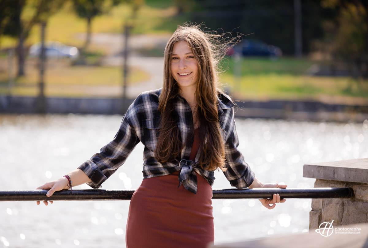 beautiful senior portrait in Cary IL 