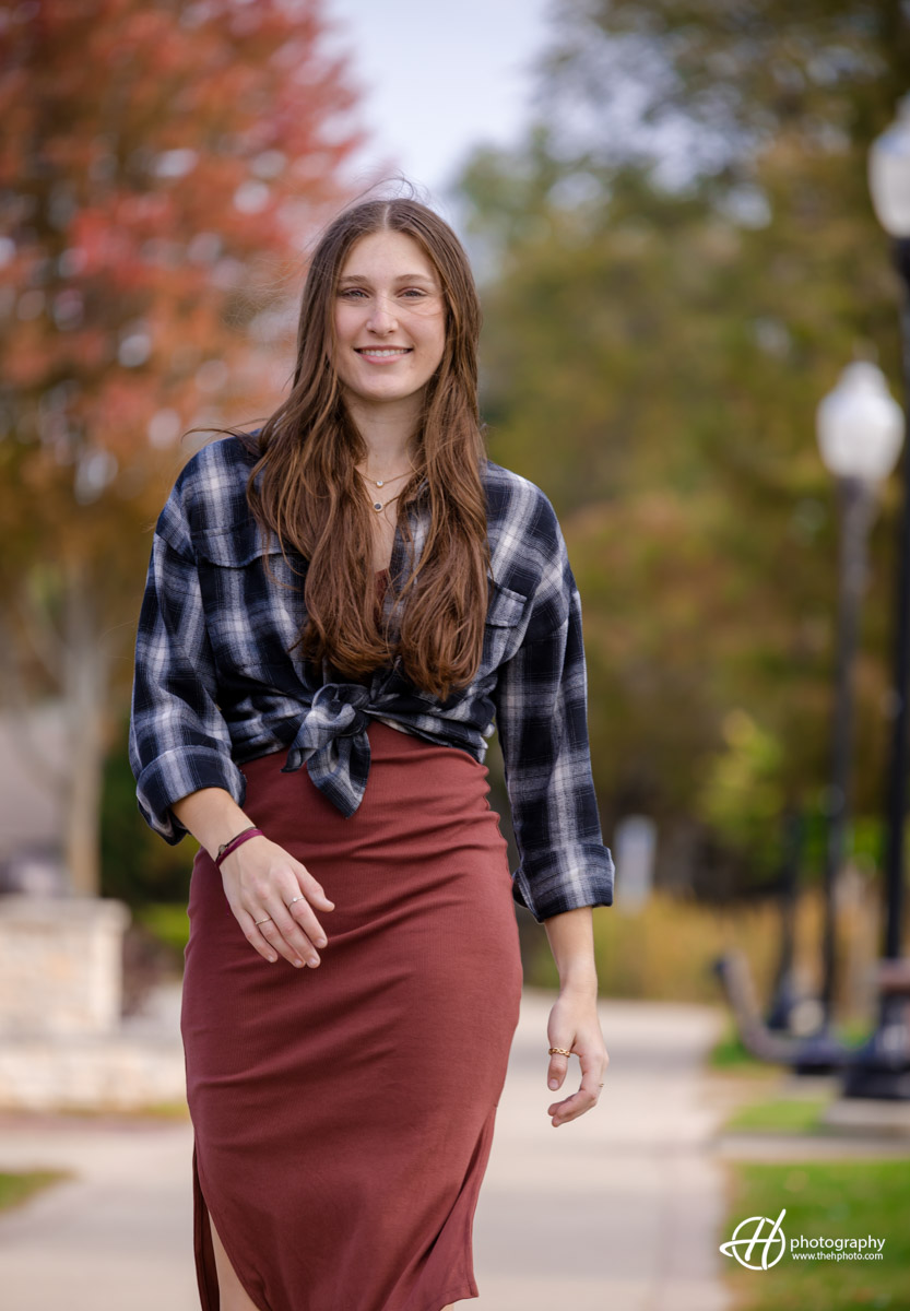 candid senior photo in Cary IL 