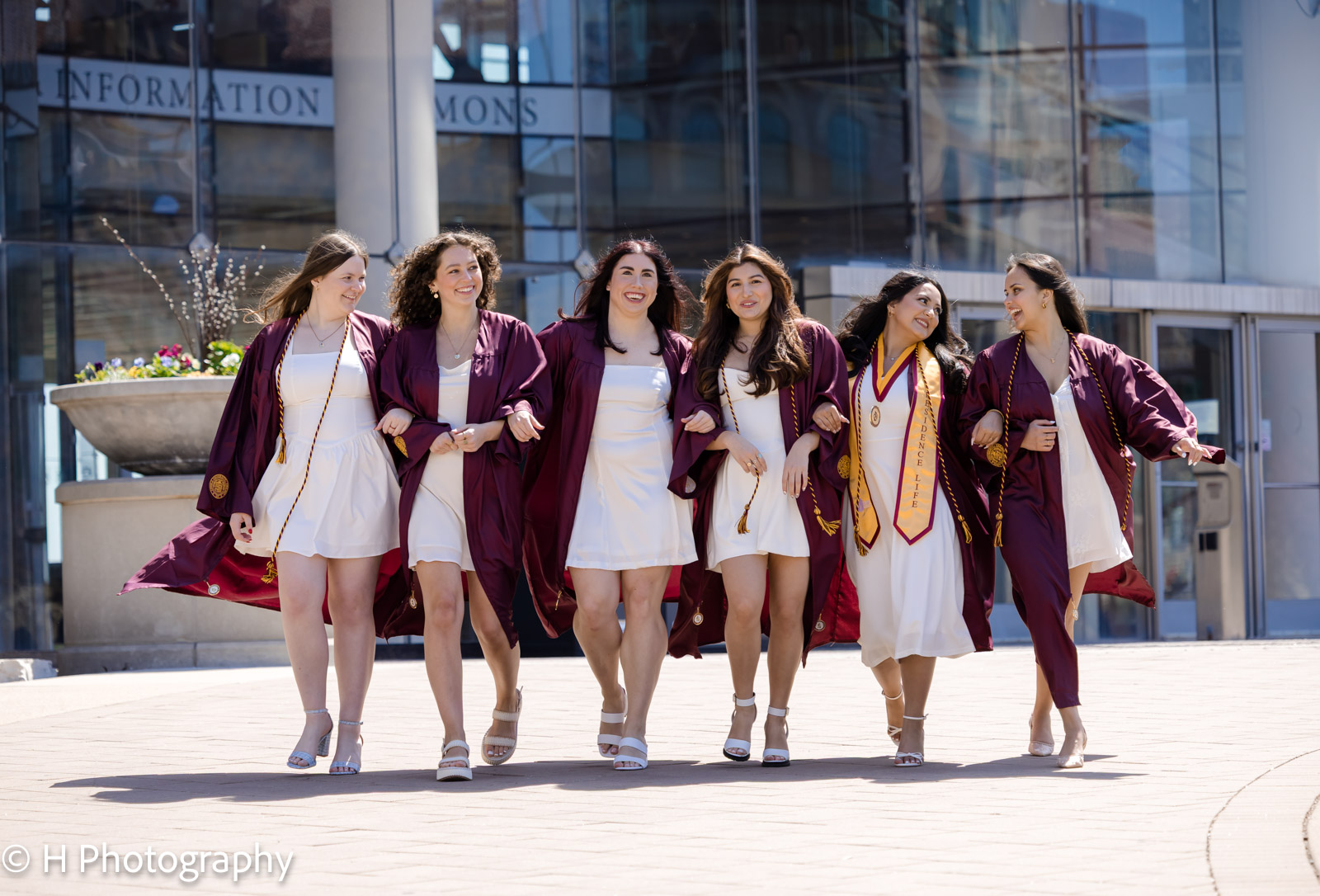 Fun candid shot by the Information Commons