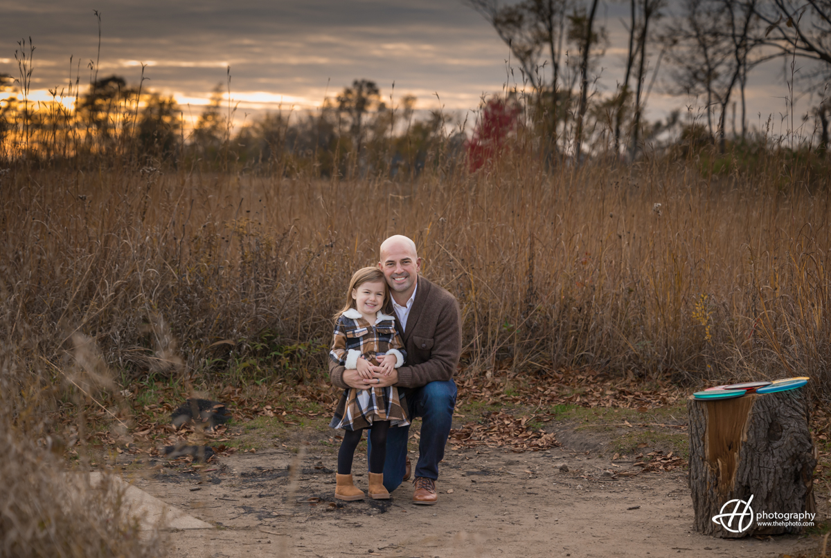 Ryan and Charli at Hoffman Park in Cary IL 